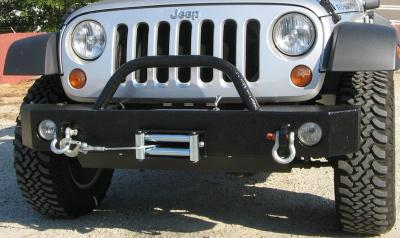 Front winch bumper for Jeep 2007-2017 Wrangler (JK)