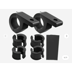 NiLight Horizontal Bar Clamp Mount Bracket Kits 0.75in-1in-1.25in (Pair)